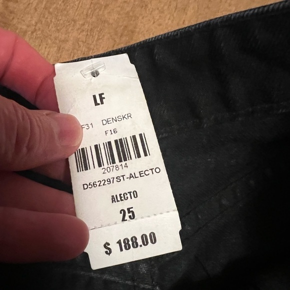 NWT Carmar Denim Alecto Mini Skirt with Studded Detail Frayed Edge - Picture 9 of 11